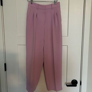 Aritzia Wilfred Carrot Pant size 0 Orchid Petal